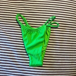 NWOT Montce Lima Micro Rib Brasil Bikini Bottom Size XS Z68